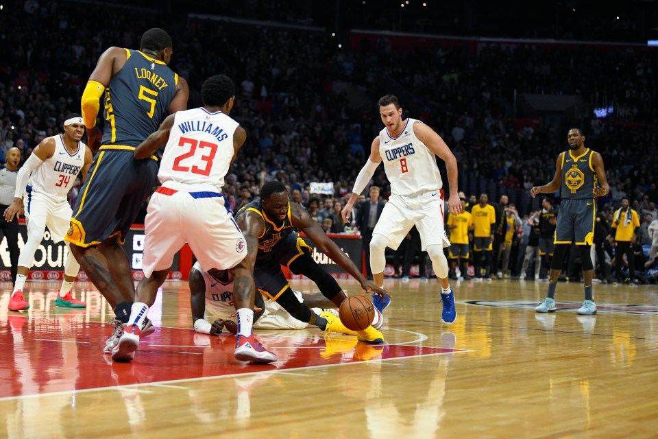 Durant and Green's relationship is said to have broken down against the Clippers