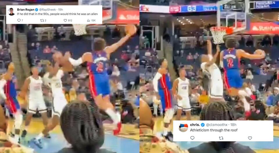 Cade Cunningham’s Ridiculous Layup Shot Has Fans Wondering Why It’s Not All Over Social Media Yet