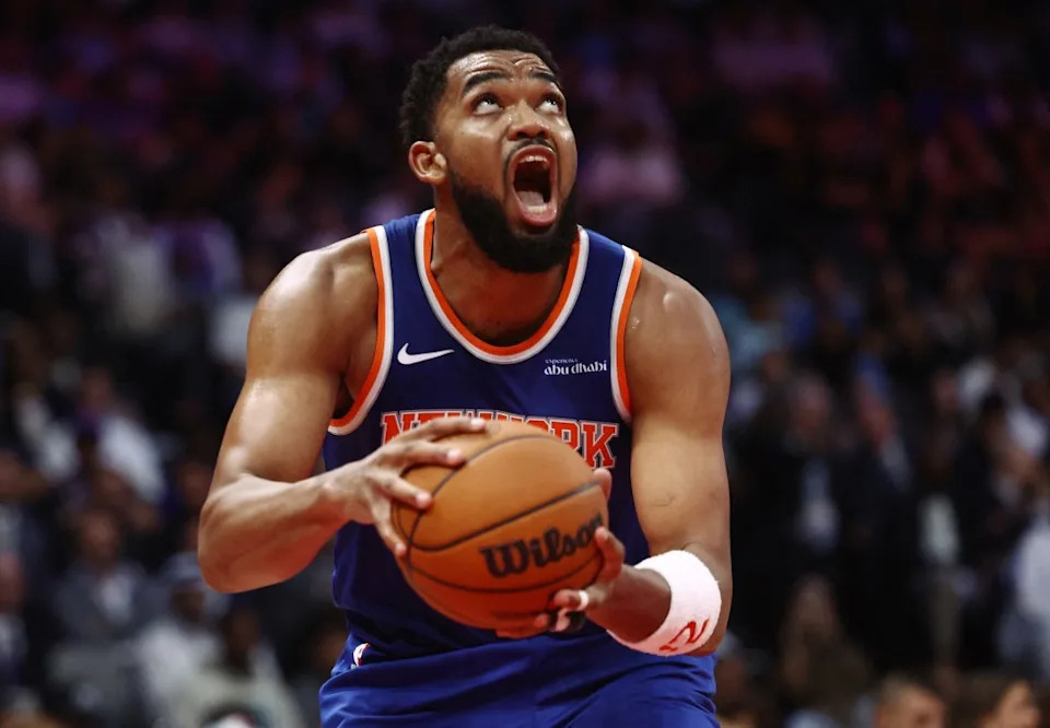 Karl-Anthony Towns is learning his third new system in his last three NBA seasons. Reuters