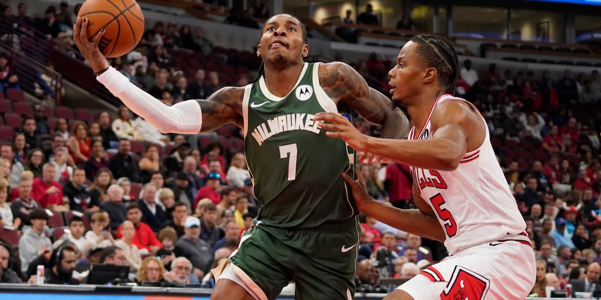 Porter won’t play in Bucks’ two-game road trip after spraining his ankle in season opener