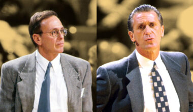Larry Brown was dissapointed after Pat Riley criticized Philly over a controversial trade: "That tells you a little bit about Pat Riley"