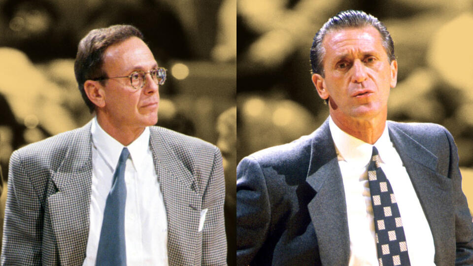 Larry Brown was dissapointed after Pat Riley criticized Philly over a controversial trade: "That tells you a little bit about Pat Riley"
