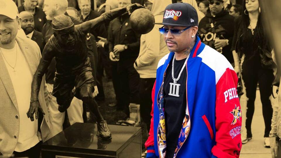 Allen Iverson thinks his relationship with the Philly fanbase is better than any other superstar in sports history: "They watched me go through ups and downs"