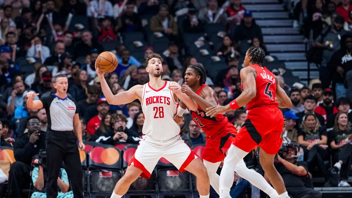 Rockets torch Raptors in Şengün's near-triple-double showcase