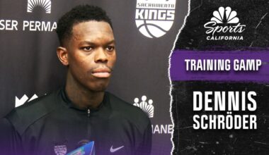 Kings newcomer Dennis Schröder details training camp mindset – NBC Sports Bay Area & California