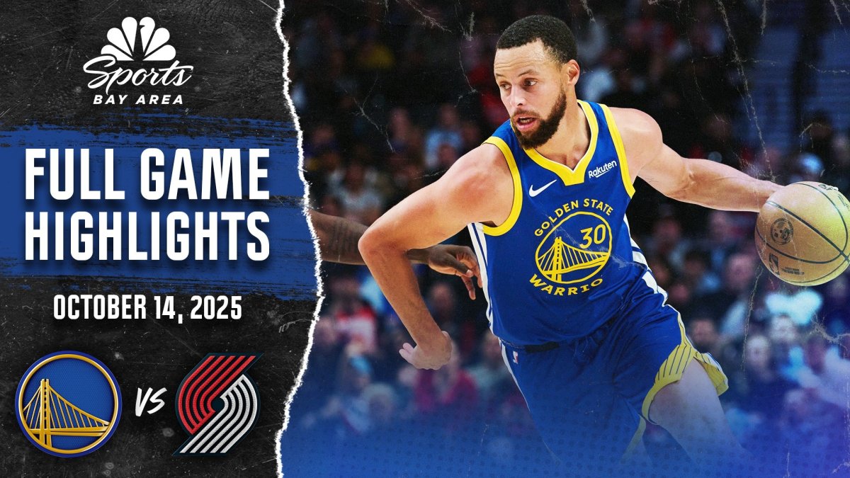 Warriors make another late surge in preseason win over Blazers – NBC Sports Bay Area & California