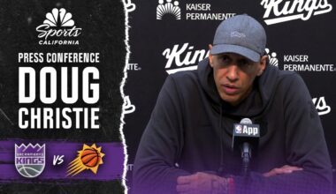 Doug Christie expects Kings’ defense to improve after loss – NBC Sports Bay Area & California