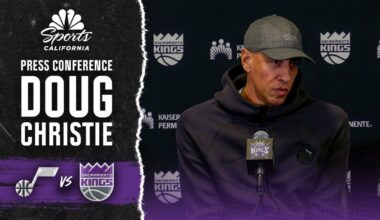 Doug Christie details Domantas Sabonis’ return to Kings lineup – NBC Sports Bay Area & California