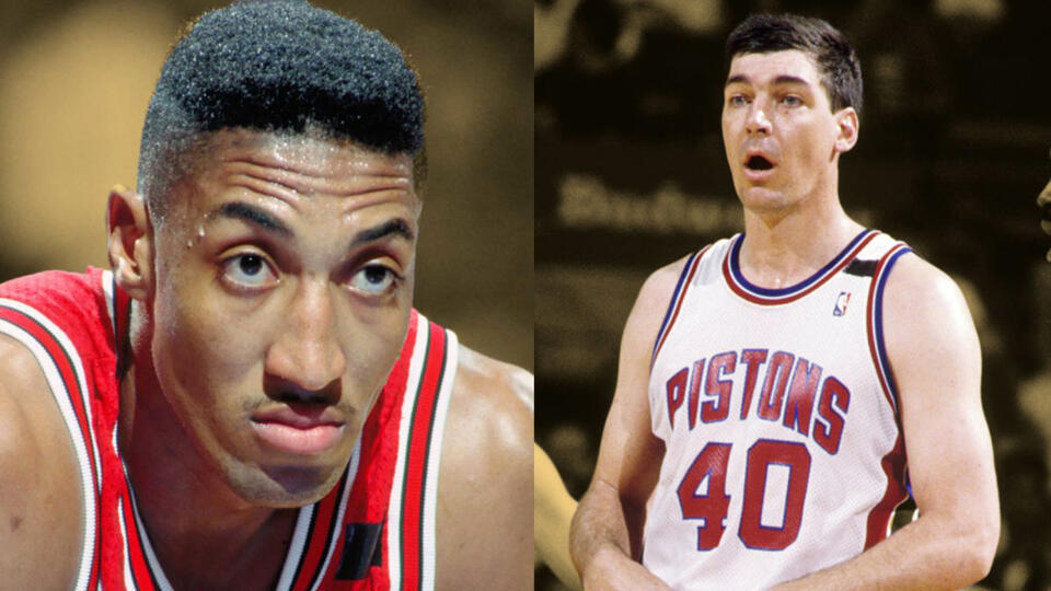 "No, he's not terrifying to play against at all" - Scottie Pippen insisted Bill Laimbeer never intimidated him