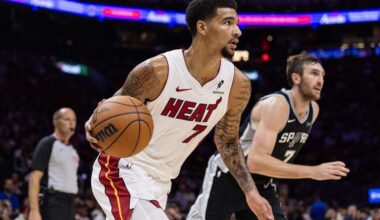 Heat's Kel'el Ware (sprained ankle) a game-time decision for opener vs. Magic