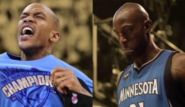 "I'm on his mind like a girl" - Kevin Garnett's epic clapback after Stephon Marbury called him the weak link in their duo