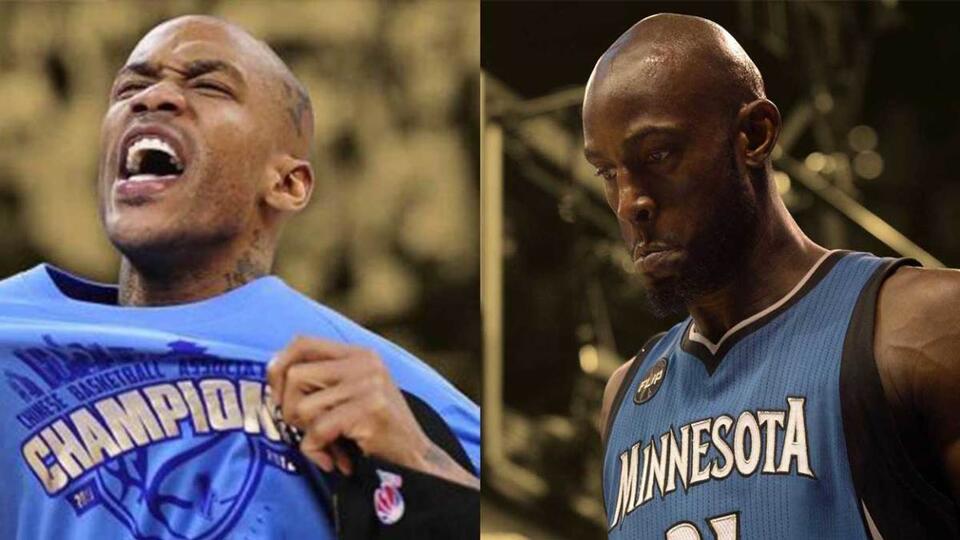 "I'm on his mind like a girl" - Kevin Garnett's epic clapback after Stephon Marbury called him the weak link in their duo
