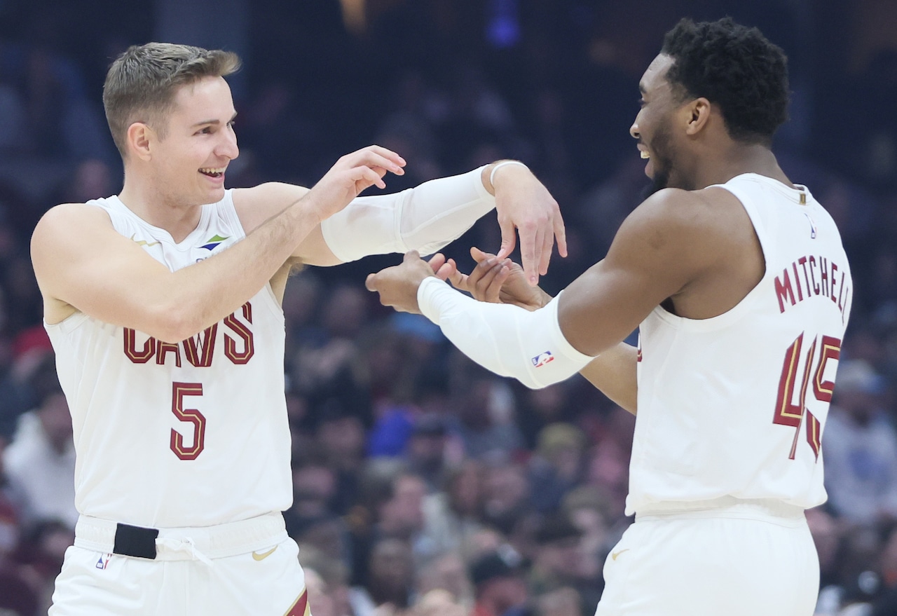 ‘That’s why we gave him a nice contract’: Sam Merrill paying off Cavs’ investment early in season