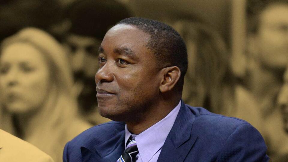 "Centers step out and shoot the 3-point shot a la Bill Laimbeer" - Isiah Thomas claimed the Bad Boy Pistons played modern basketball in the 1980s