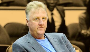 Former Pacer said Larry Bird always talked trash, but he couldn't understand it: "I will say this: He barks a lot"