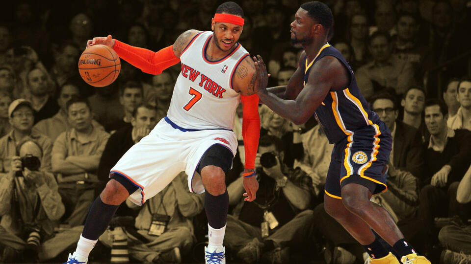 "Get these hoes out of here" - Lance Stephenson's dad forbade bringing home girls because he was playing the Knicks and Carmelo Anthony tomorrow