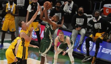 Khris Middleton's Bucks career had some great moments. Remember these?