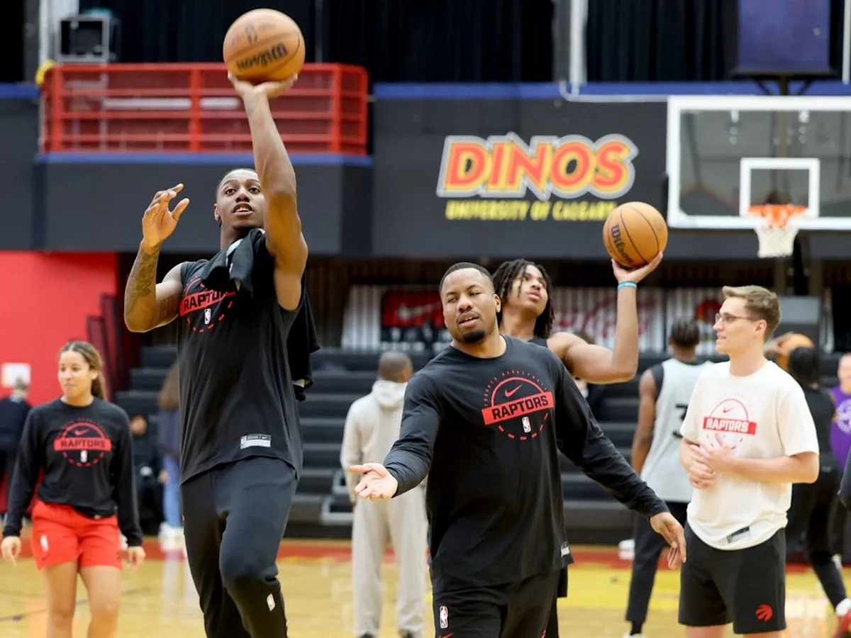 Raptors hold camp at University of Calgary amid rise of basketball in Alberta