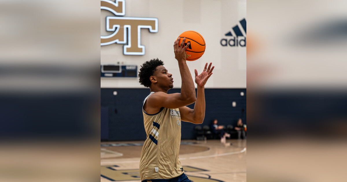 Five Questions with Jaeden Mustaf – Men's Basketball — Georgia Tech Yellow Jackets