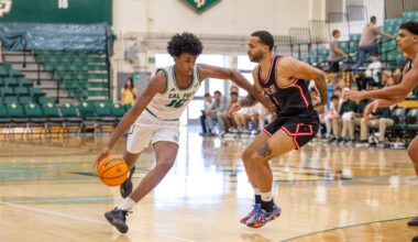 Cal Poly Men’s Basketball wins home opener behind newcomer Mousa's 25 points