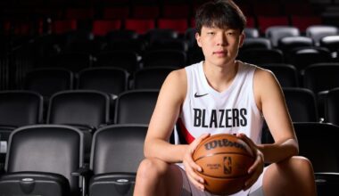 Expectations are great for Trail Blazers rookie Yang Hansen in Portland and back home | National Sports