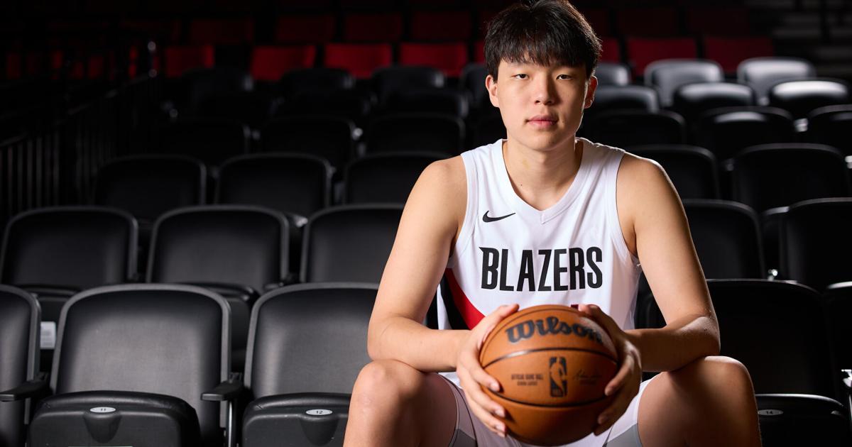 Expectations are great for Trail Blazers rookie Yang Hansen in Portland and back home | National Sports