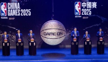 NBA games to be played in China in 2025 unveiled