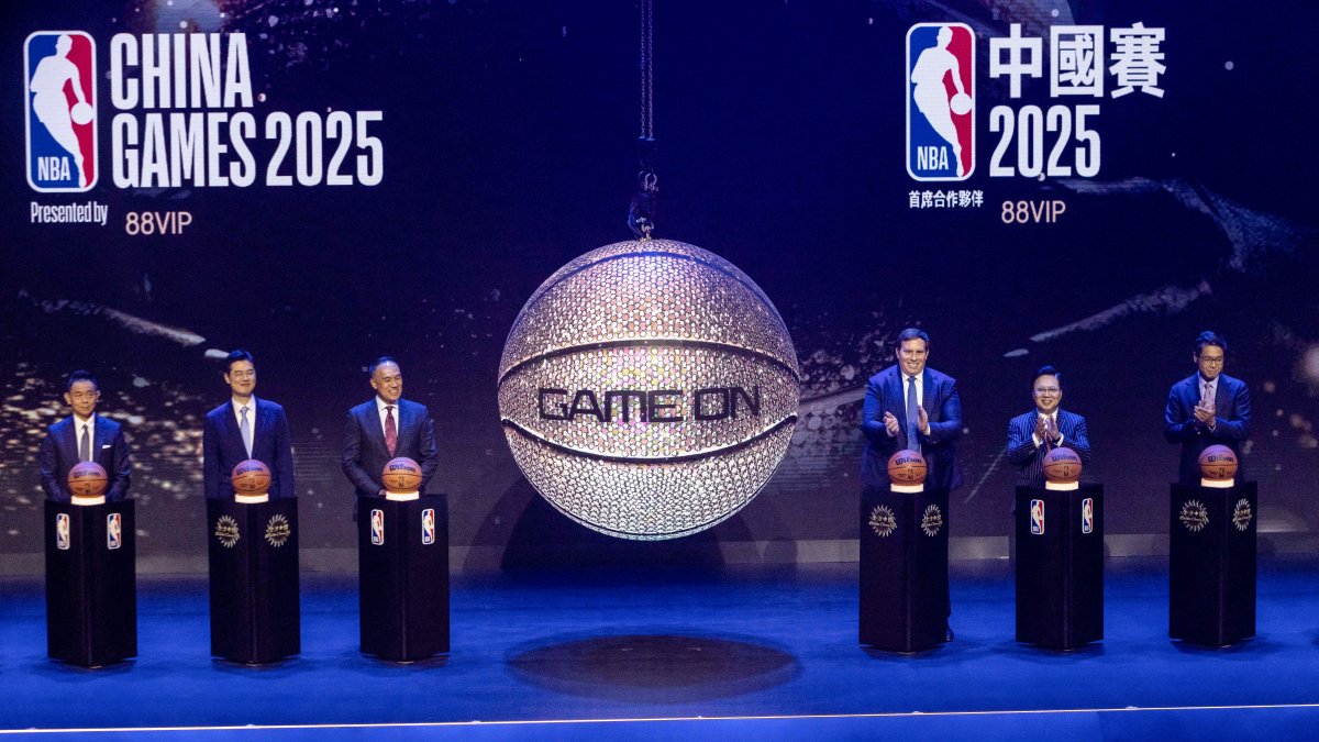 NBA games to be played in China in 2025 unveiled