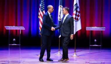 At debate, Miyares focuses on text scandal; Jones says he would counter Trump - Richmond Times-Dispatch