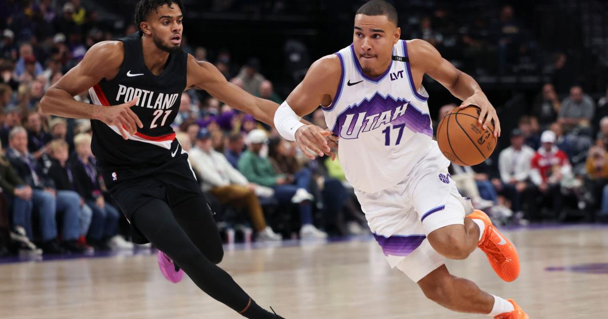 Trail Blazers Jazz Basketball - The Herald Journal