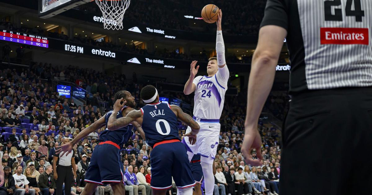 Kessler scores 22 points to lead Jazz past Clippers 129-108 | Sports