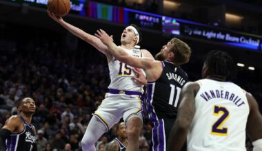 Reaves has career night as Lakers beat Kings without Luka, 127-120 | Sports