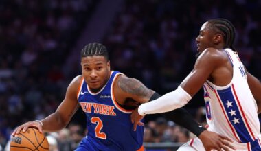 New York Knicks hit the right notes in second win over Philadelphia 76ers in Abu Dhabi