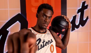 Detroit Pistons pay homage to ‘Bad Boys’ era with new City Edition uniforms