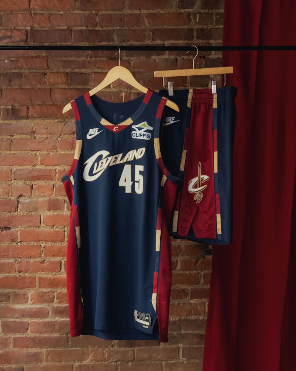 Cleveland Cavaliers celebrate 55th season in retro Navy Blue Classic Edition Uniforms