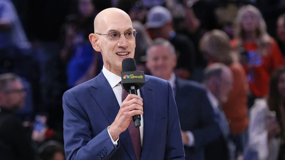 Adam Silver commented on the scandal for the first time in an interview with Amazon Prime Video. - Nate Billings/AP