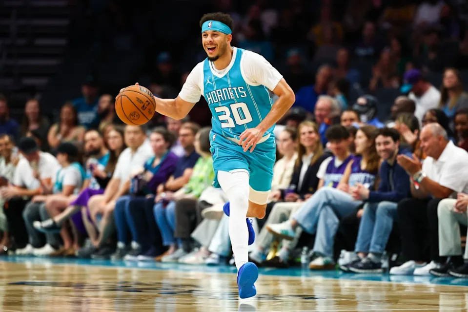 Seth Curry psnt the last two seasons in Charlotte. Getty Images