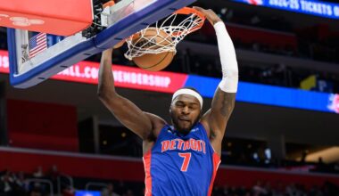 Paul Reed motivated to be a 'plus' player for Detroit Pistons