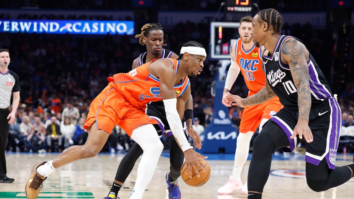 Full injury report for Tuesday's Kings vs. Thunder matchup