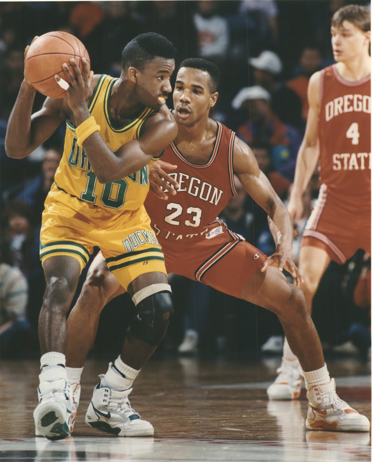 1990 Press Photo University of Oregon basketball player-Terrell Brandon
