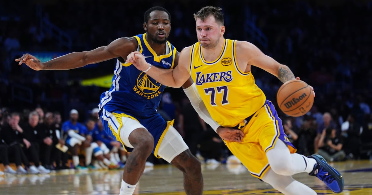 Luka Doncic’s 43 points are not enough as Lakers fall to Warriors on opening night – Annenberg Media