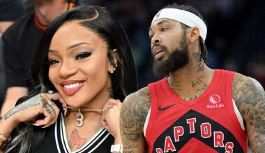 GloRilla Cheers on NBA Star BF Brandon Ingram At Raptors' Opener
