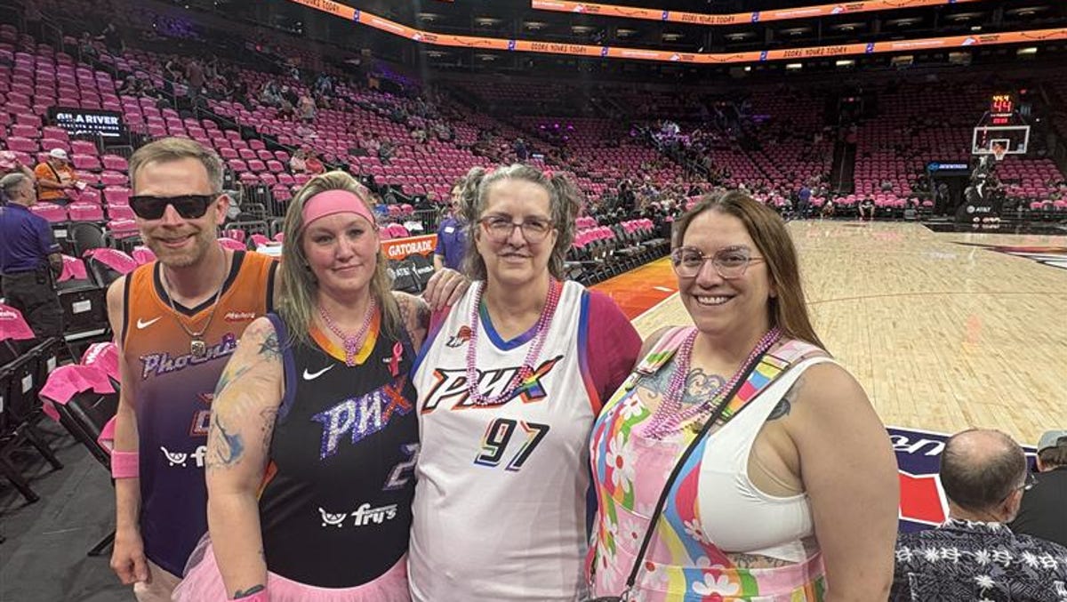 Veronica Philpot Stoner is a Phoenix Suns' superfan matriarch