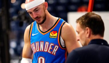 What was said at OKC Thunder 2025-26 Thursday training camp