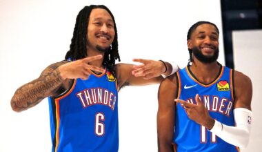 What was said at OKC Thunder 2025-26 Wednesday training camp