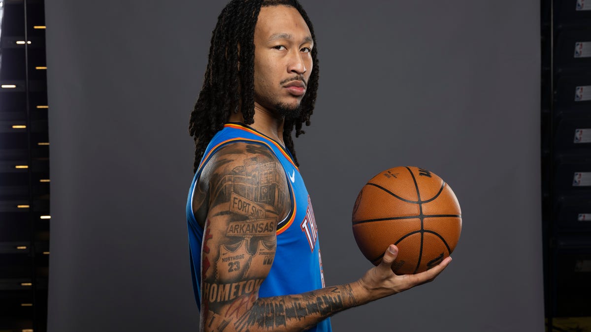 Jaylin Williams is 'honored' to be the last NBA player to wear No. 6