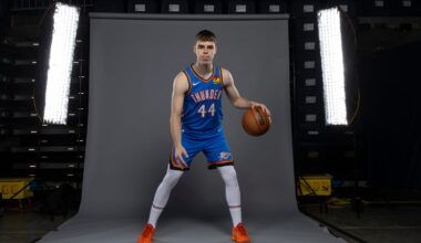 What have the OKC Thunder said about Nikola Topic's NBA training camp?