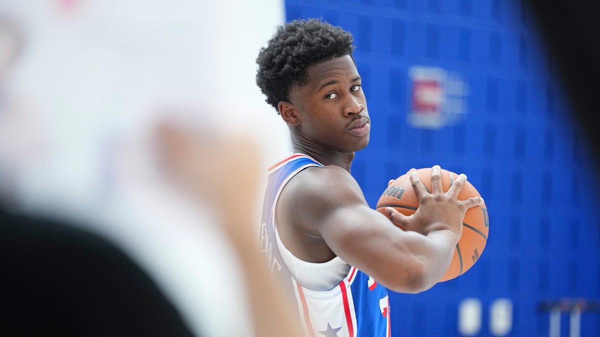 Sixers rookie VJ Edgecombe discusses the work he's done on his shot