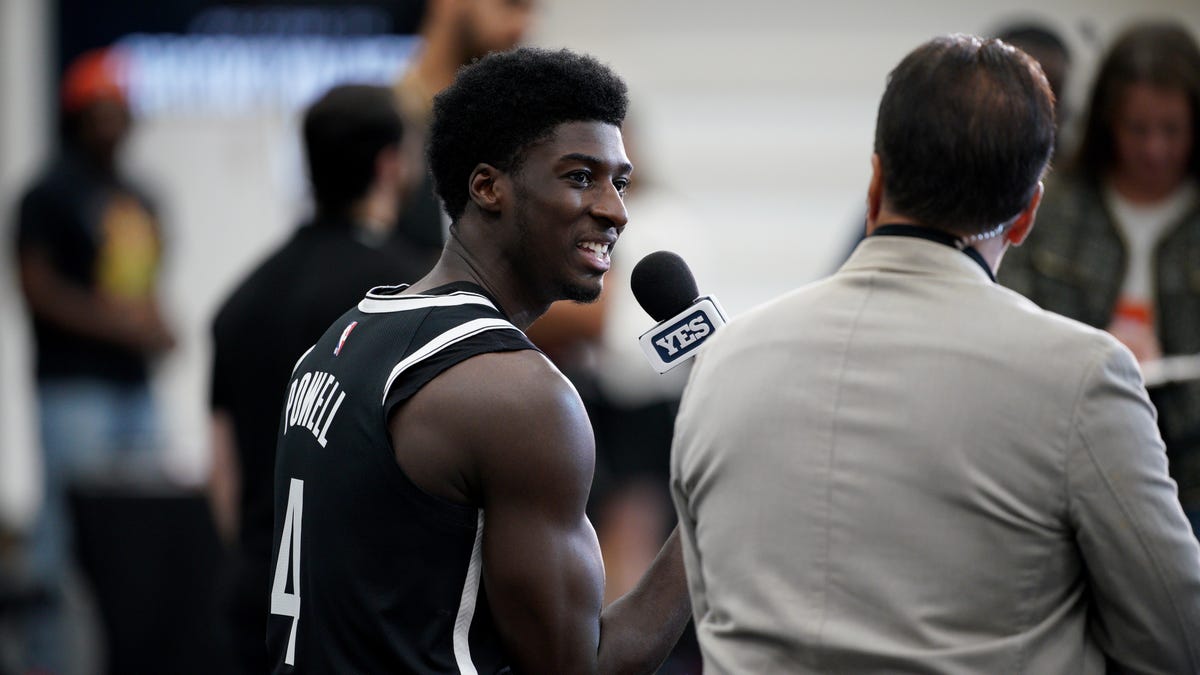 Nets' Drake Powell discusses adjusting to NBA; getting used to contact