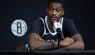 Nets' Dariq Whitehead putting the work in to earn a rotation spot